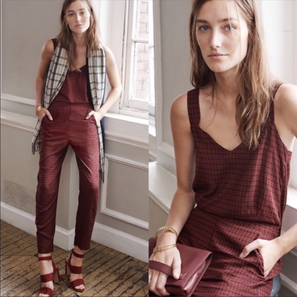 TAKING BEST OFFER❗️Madewell Tompkins Tank Jumpsuit